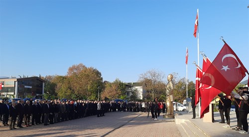 Büyük Önder Gazi Mustafa Kemal Atatürk Vefatının 84. Yılında Anıldı.